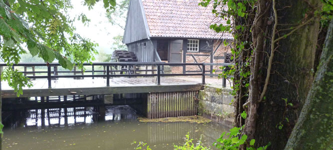 Wassermühle in Lage, Grafschaft Bentheim